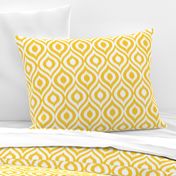 Yellow Ikat Ogee