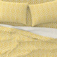 Yellow Ikat Ogee