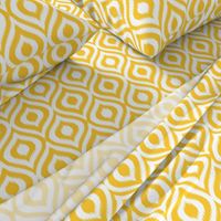 Yellow Ikat Ogee