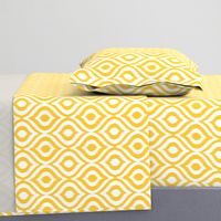 Yellow Ikat Ogee