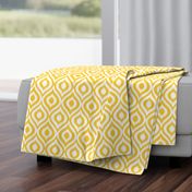 Yellow Ikat Ogee