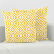 Yellow Ikat Ogee