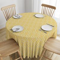 Yellow Ikat Ogee