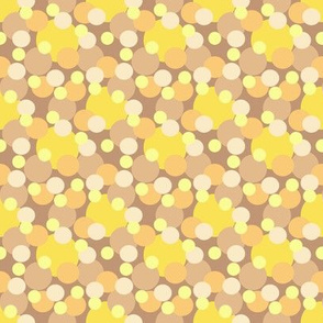 dots yellow brown