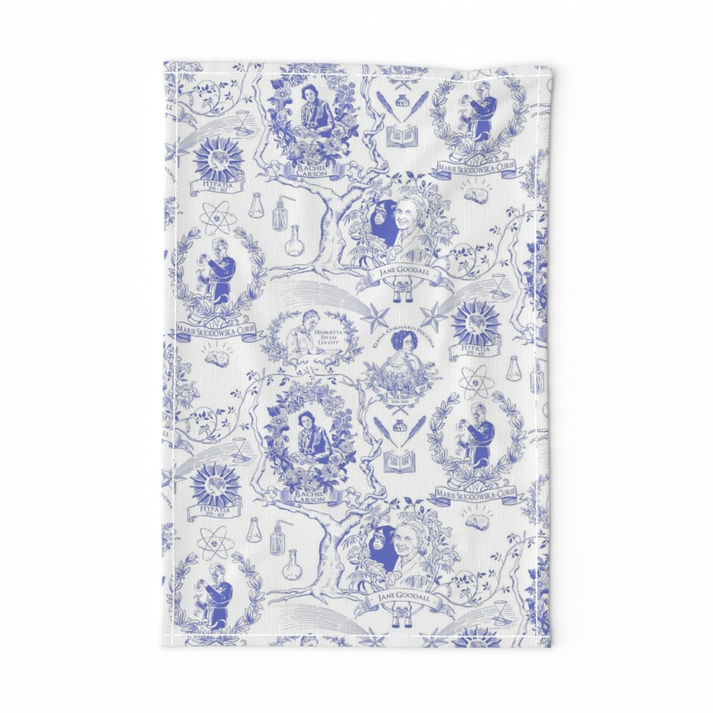 Women of Science and Learning Toile de Jouy