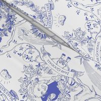 Women of Science and Learning Toile de Jouy