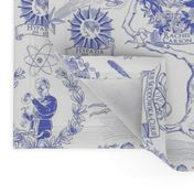 Women of Science and Learning Toile de Jouy