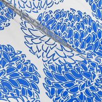 Ming Chrysanthemum in Blue