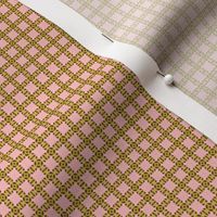 Peach and Avocado in Lilliput: Tablecloth Print