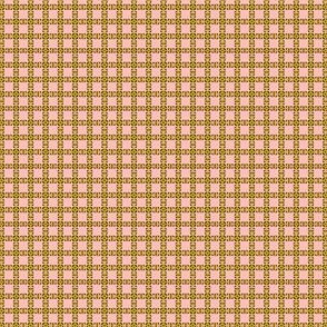 Peach and Avocado in Lilliput: Tablecloth Print