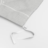 Arrows on Grey Linen - Grey Arrows