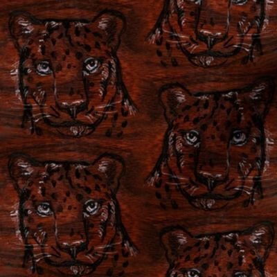 Teak Cherry Panther Leopard