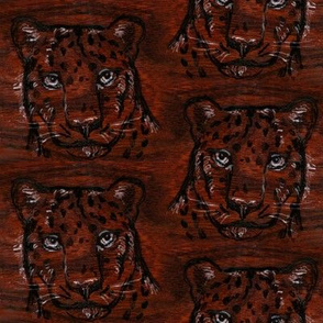 Teak Cherry Panther Leopard