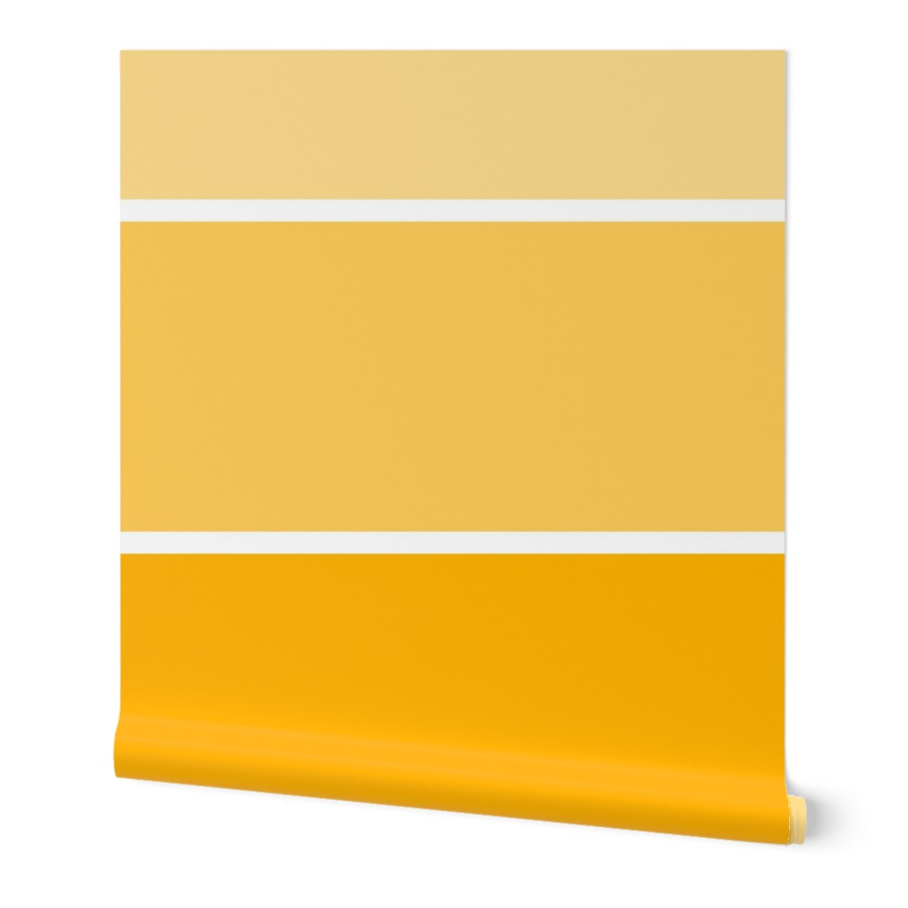 paint chip ombre - saffron