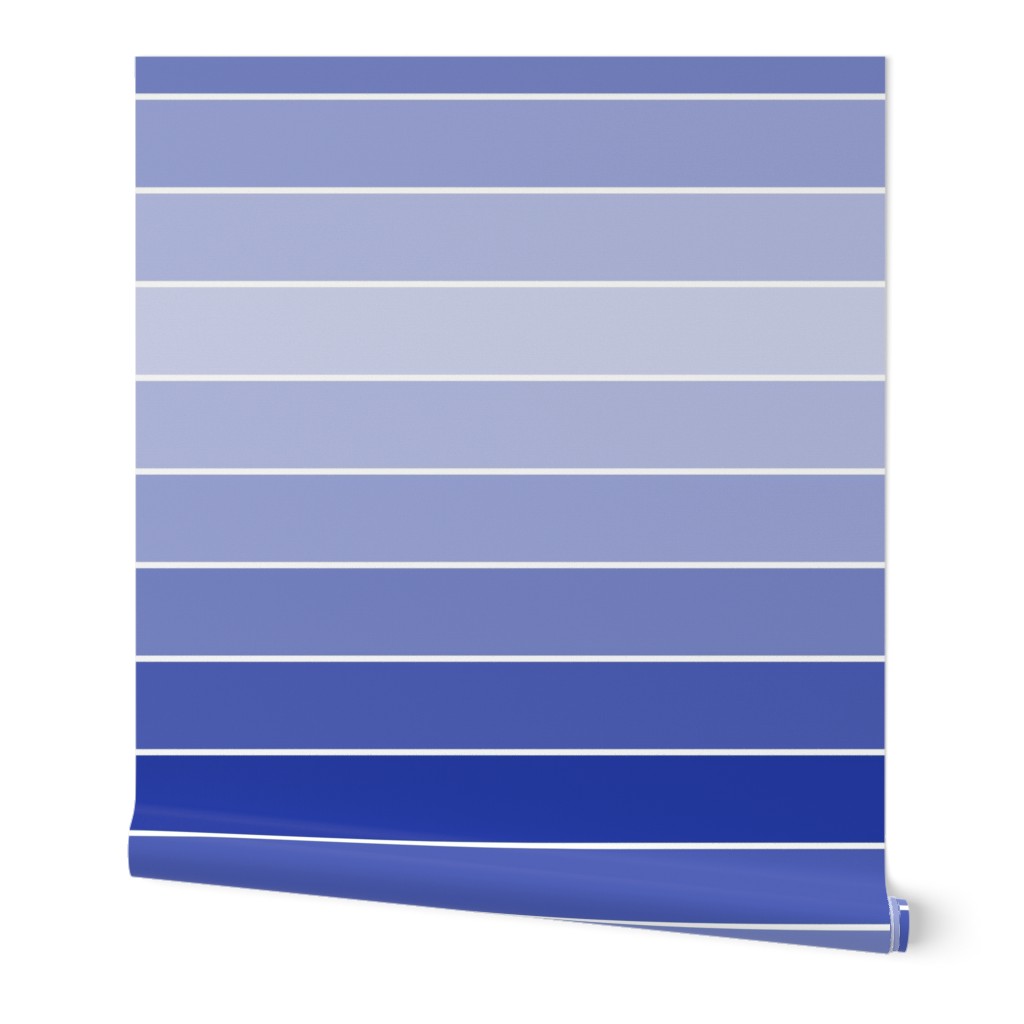 paint chip ombre - morning blue