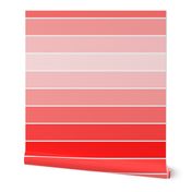 paint chip ombre - scarlet red