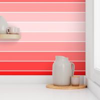 paint chip ombre - scarlet red