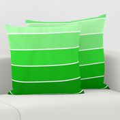 paint chip ombre - bright green