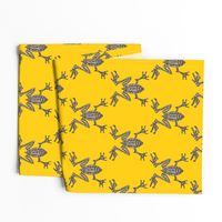 Fabulous Frogs - Bold Yellow (original version)
