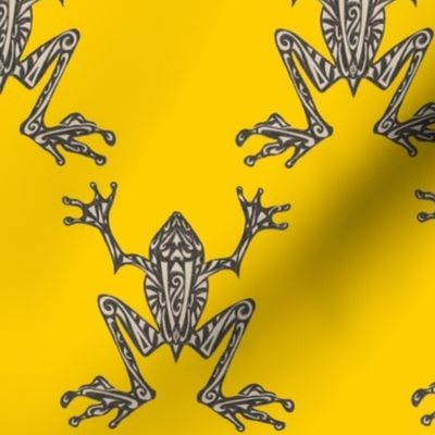 Fabulous Frogs - Bold Yellow (original version)