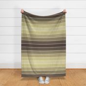 retro kitchen brown and mushroom paint chip ombre