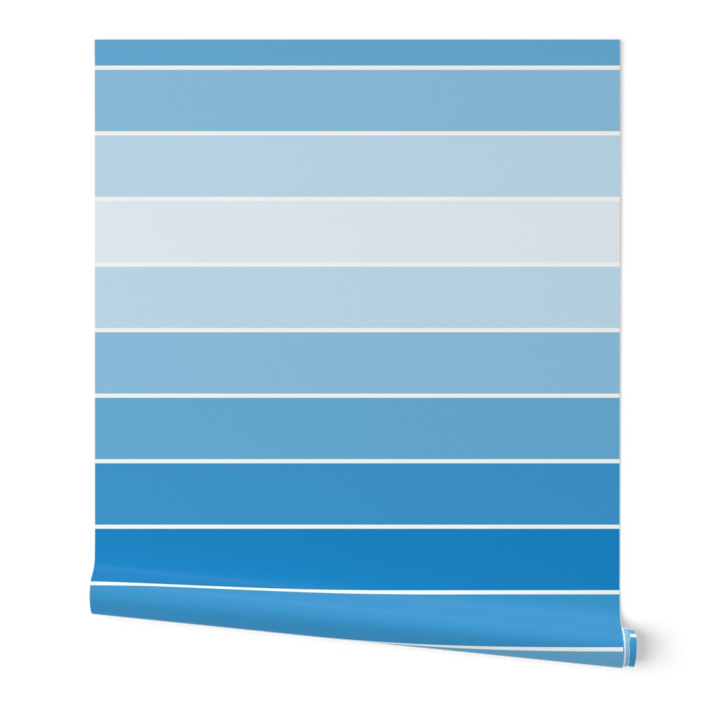 blue skies paint chip ombre