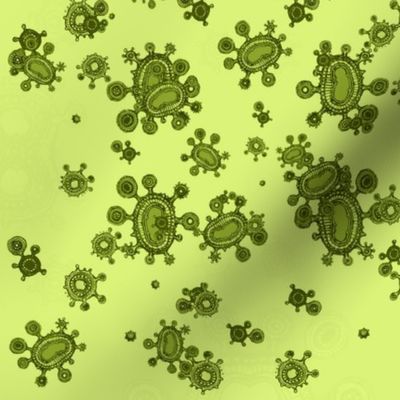green spores