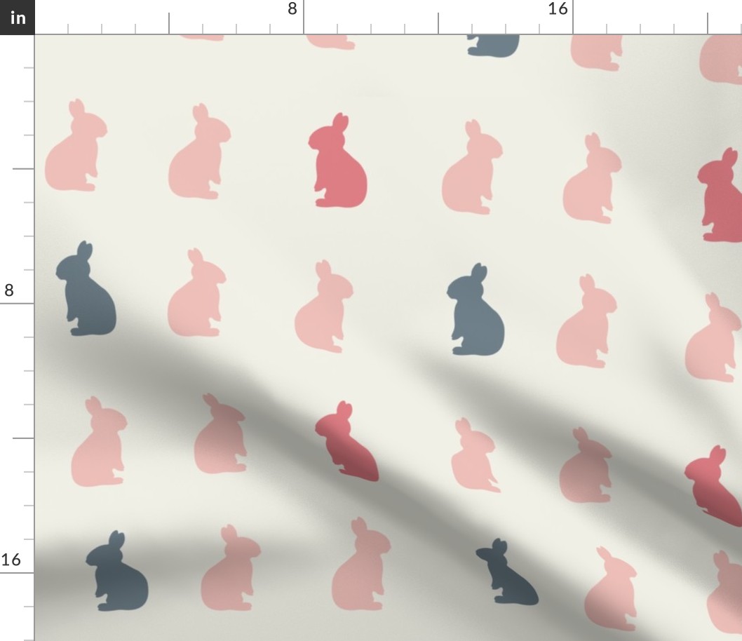 bunnies on cream // large scale