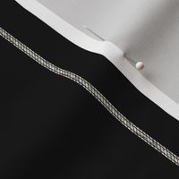 Custom 5in Ticking Stripe on Black Background