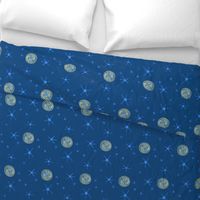 Moon + stars (bedtime limited palette 1) by Su_G