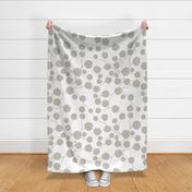 Blossoming - Warm Grey - large scale