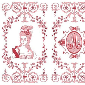 Marie-Antoinette Monogram (Strawberry)