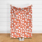 Blossoming - Coral - Reverse - Large scale