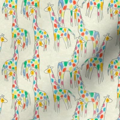 Rainbow Giraffes