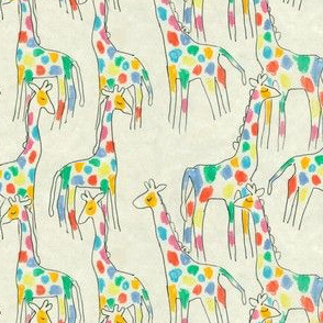 Rainbow Giraffes