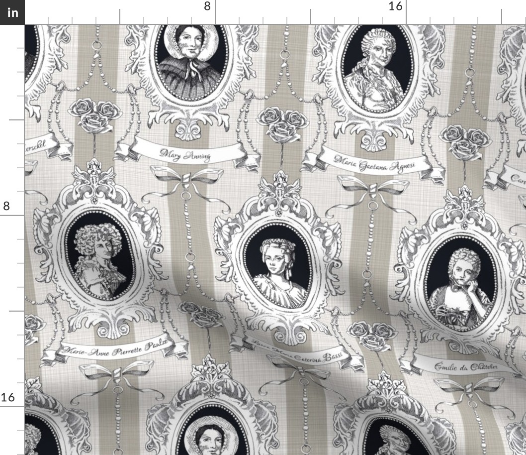 Toile de Jouy - Science Women