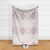 Women of Science Toile - Burgandy