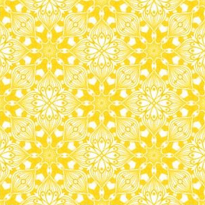 Kaleidoscopic Onion - Yellow