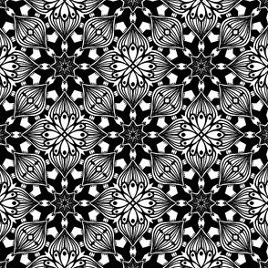 Kaleidoscopic Onion - Black