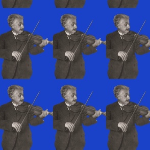 Einstein Playing the violin