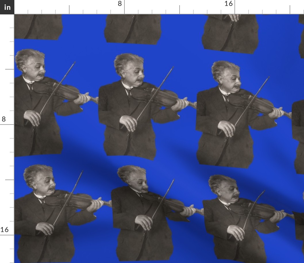 Einstein Playing the violin