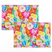 Neon Floral Painting (Regular Size)