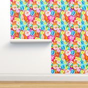 Neon Floral Painting (Regular Size)