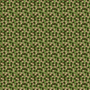 Camouflage Seamless Hearts