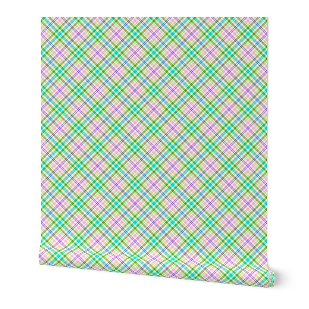 Bright Pastles Plaid- small