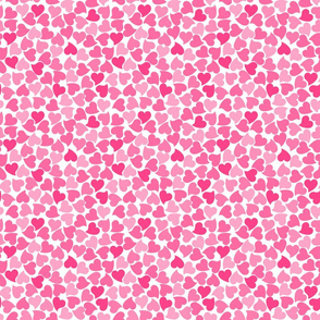 Pink Seamless Hearts