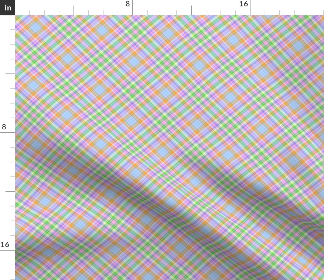 Spring Plaid 1- large