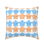 Star Swatch Toy- blue and orange