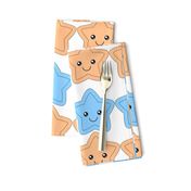 Star Swatch Toy- blue and orange