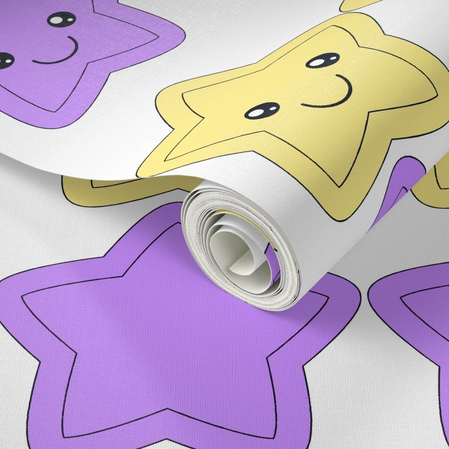 Star Swatch Toy- purple and yellow